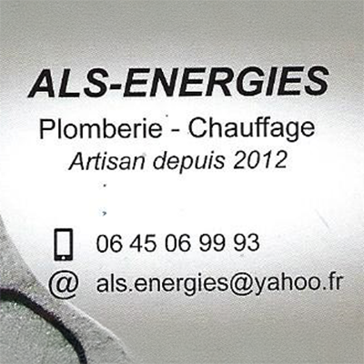 Logo ALS Energies - Adhérent Territoire d'Entrepreneurs club Parentis-en-Born
