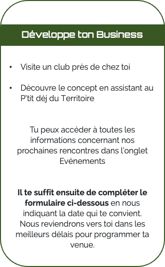 Développe ton Business Territoire d'Entrepreneurs